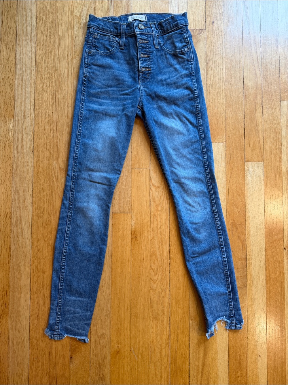 Madewell 10” High-Rise Skinny Denim Jeans
